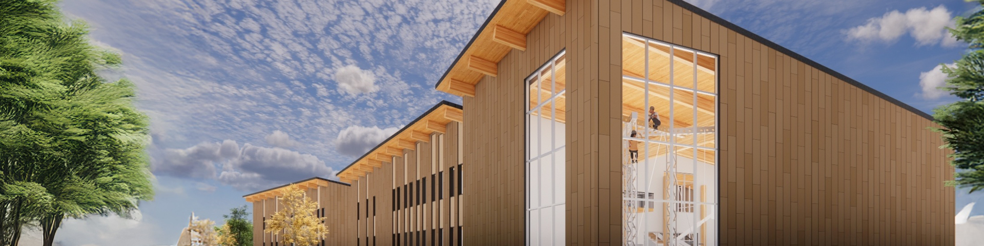 Concept art for the new Natural Resource Center