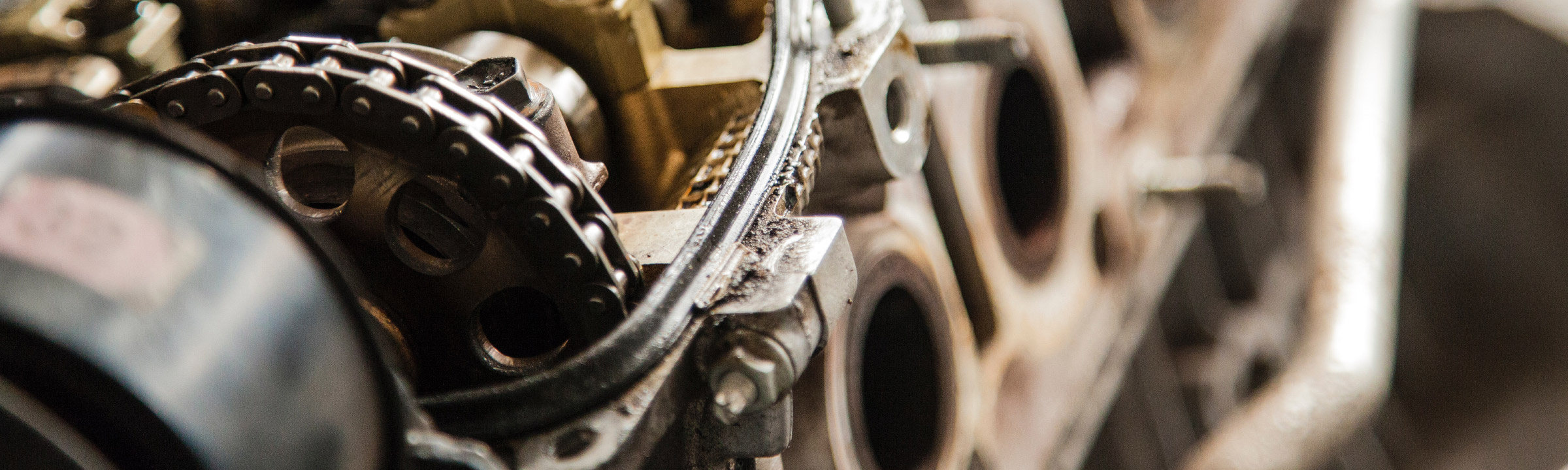 Inside of an engine