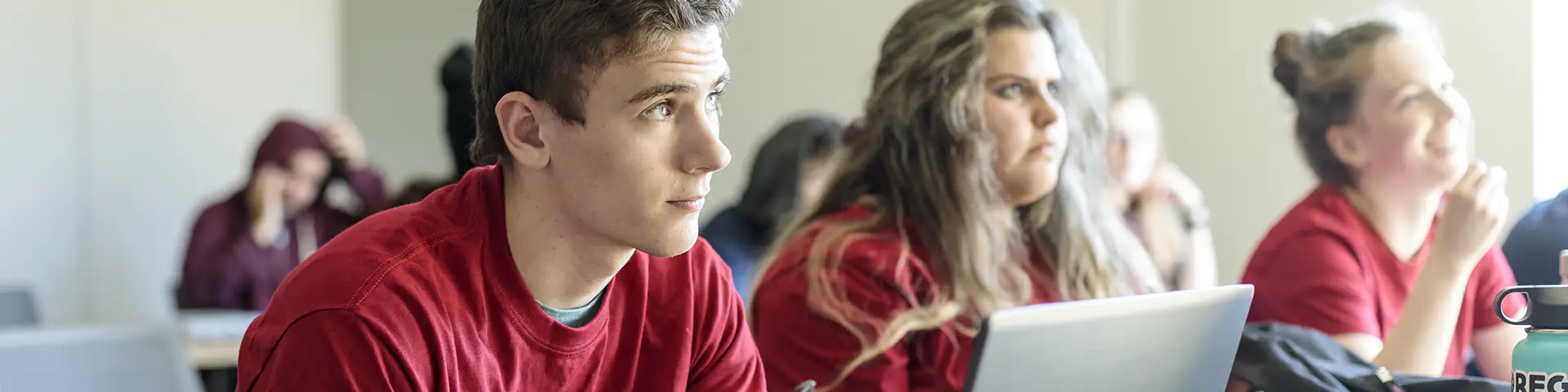 Students in a classroom at CCC